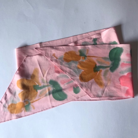 Vintage Accessories - Vera Neumann Printed Floral Long Scarf